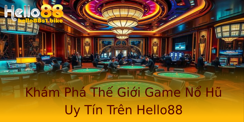 Khám Phá Thế Giới Game Nổ Hũ Uy Tín Trên Hello88